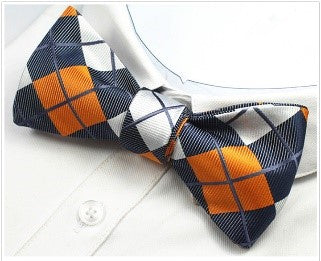 Square Patterned Bow Tie