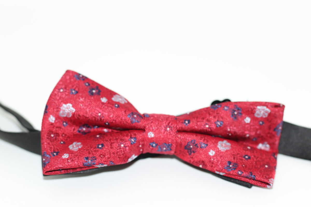 Pre-Tied Red Bow Tie