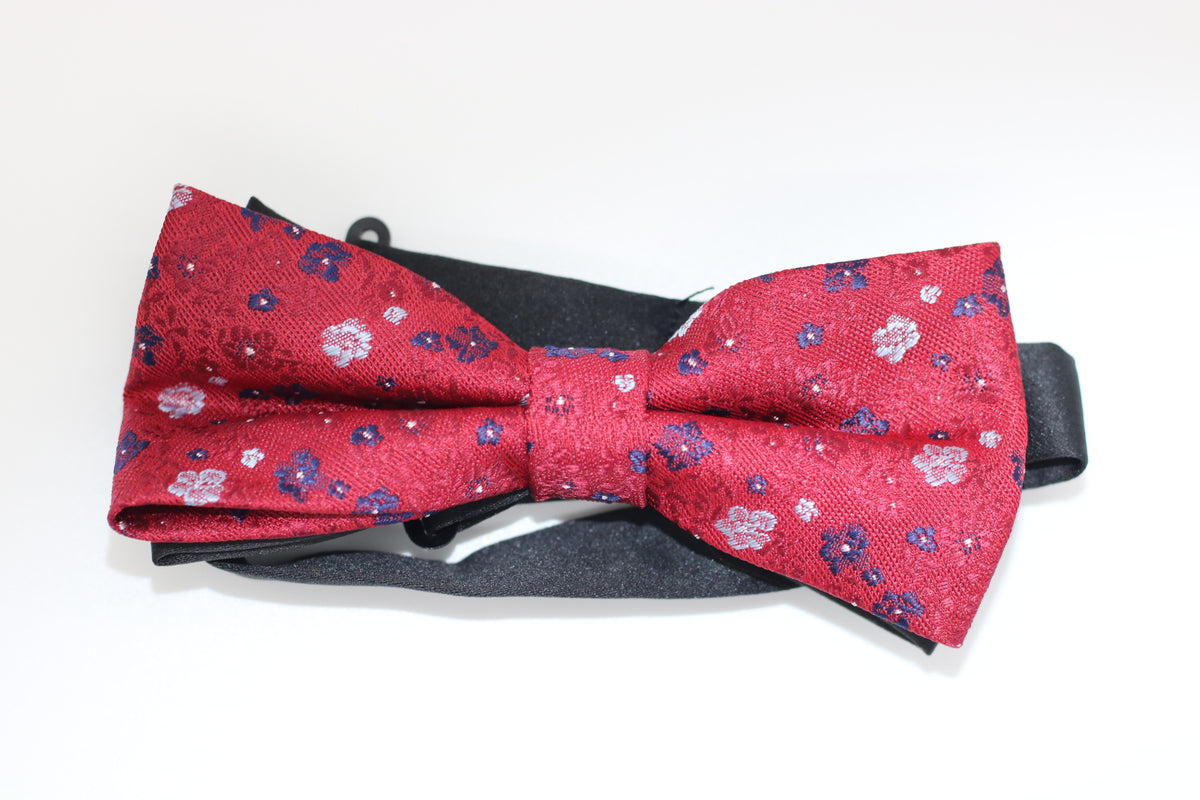 Pre-Tied Red Bow Tie