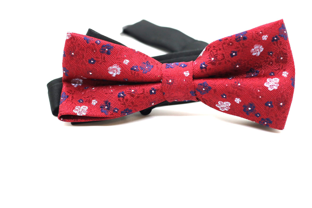 Pre-Tied Red Bow Tie