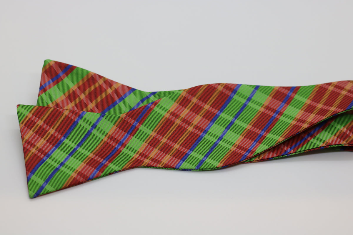 Green and Red Bow Tie