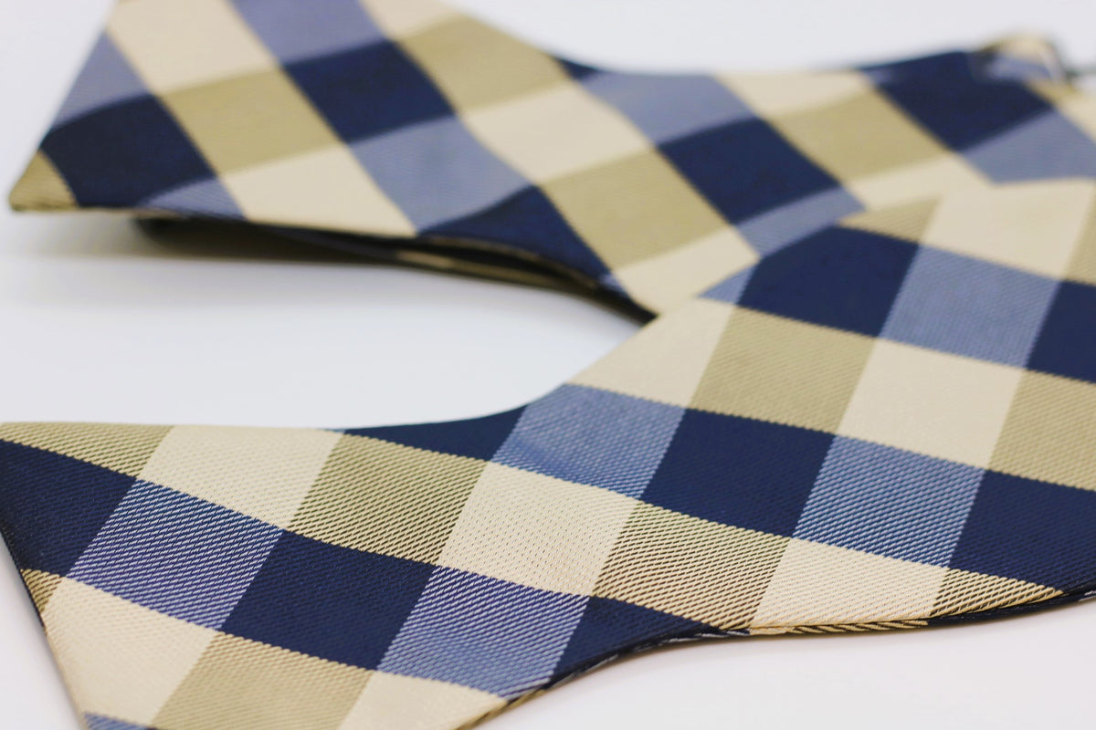 Classic Cross Colored Bow Tie