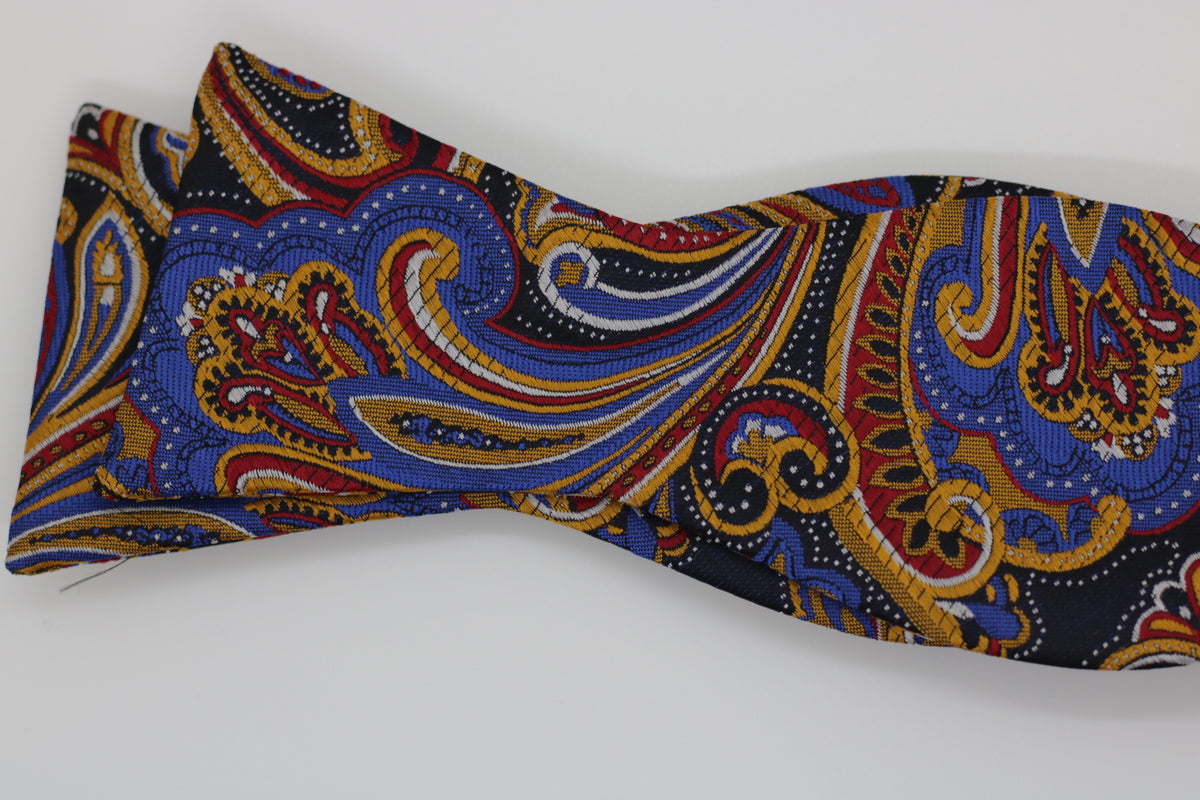 Paisley Disco Bow Tie