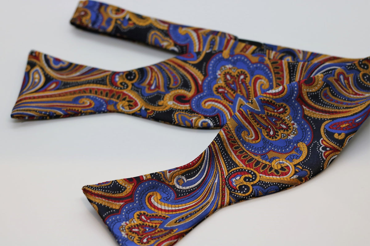 Paisley Disco Bow Tie