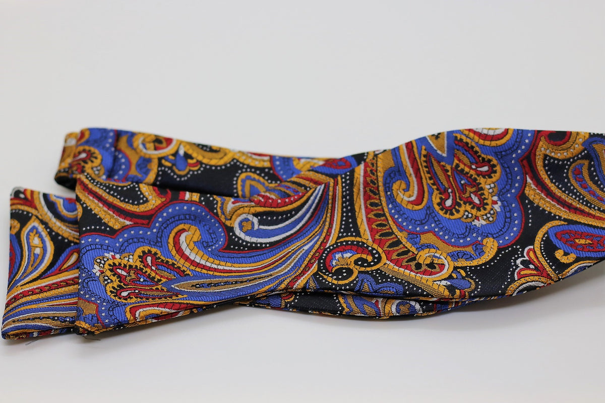 Paisley Disco Bow Tie