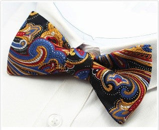 Paisley Disco Bow Tie