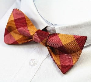 Classic Cross Colored Bow Tie